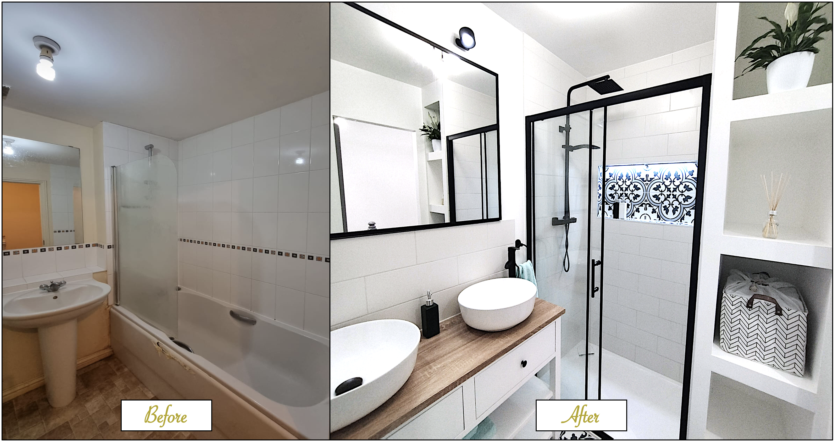 Vintage meets Contemporary Bathroom — image 7