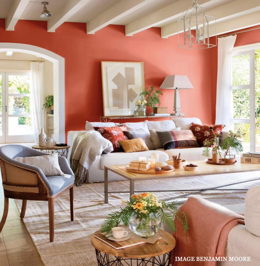 Colours Trend of 2023: Benjamin Moore: Raspberry Blush