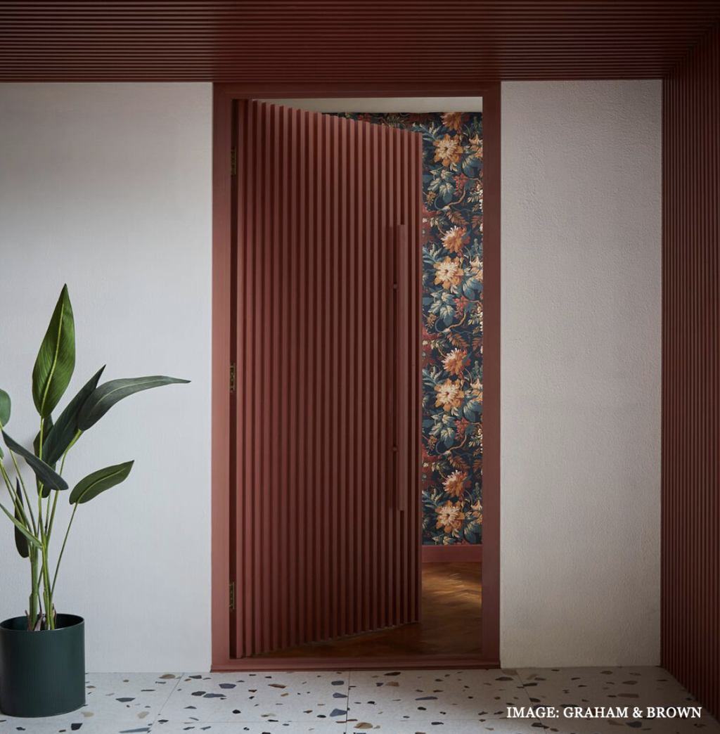 Colours Trend of 2023: Graham & Brown: Alizarin